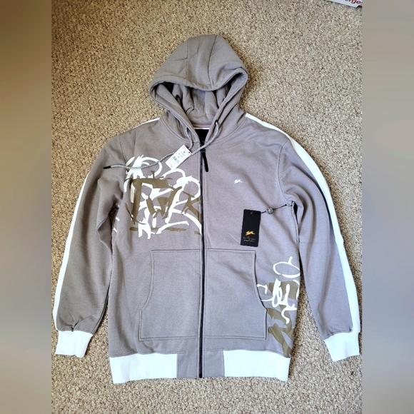 A Tiziano men Hoodie front zipper - Picture 1 of 5